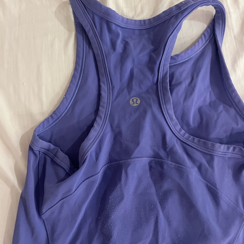 Lululemon purple tank top